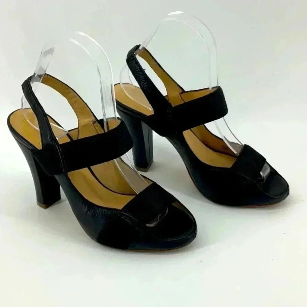 MODERN VINTAGE / VERO CUOIO LEATHER HEELS